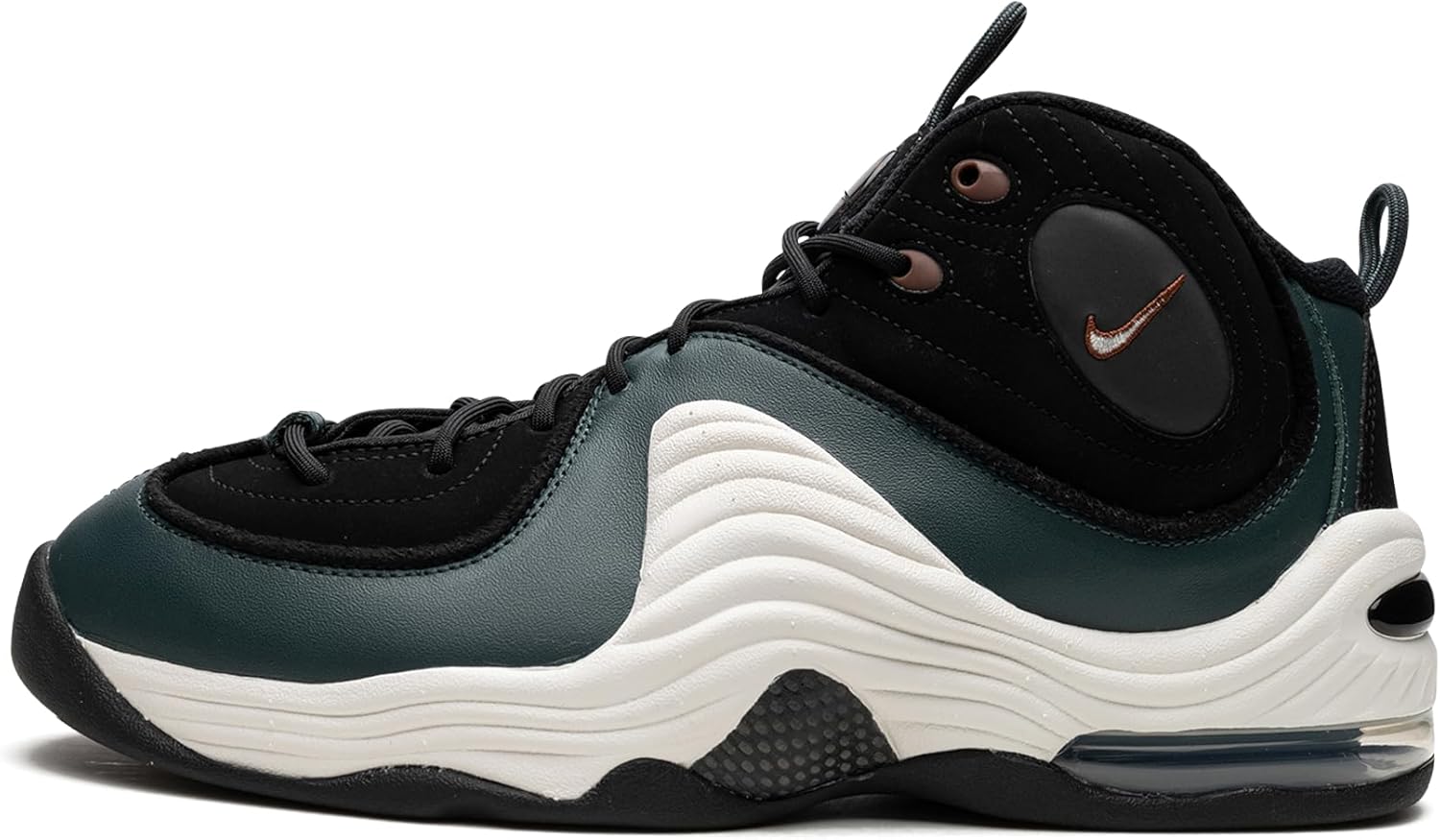 

Мужские кроссовки Nike Air Penny 2, Black/Faded Spruce/Dark Pony/Sail/Anthracite