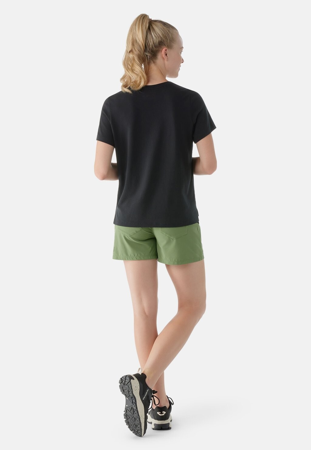 

Базовая футболка PERFECT V-NECK SHORT SLEEVE Smartwool, черный