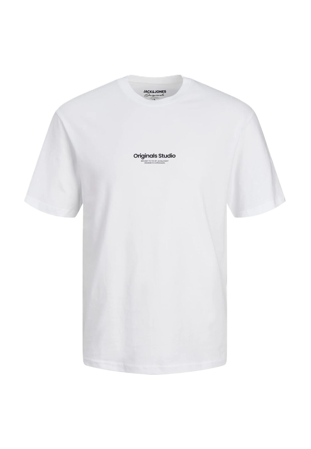 

Футболка "Vesterbro Tee", хлопок, мужская ORIGINALS by JACK & JONES, ярко-белый