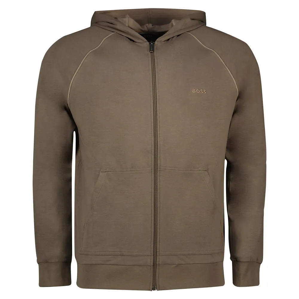 

Толстовка BOSS Mix&Match 10259900 full zip, коричневый