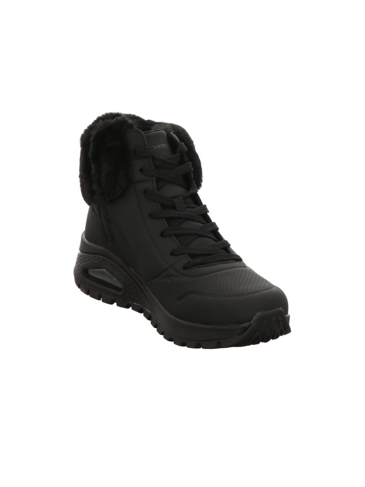 

Высокие кроссовки Skechers UNO RUGGED FALL AIR, цвет black/black