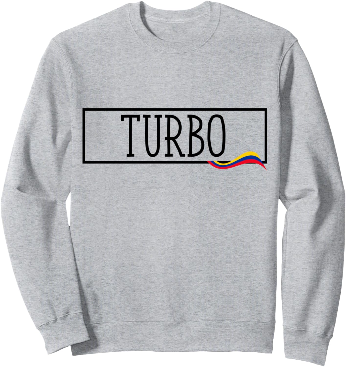 

Женская и мужская дорожная толстовка Турбо Колумбия Сувенир для отдыха в Колумбии Turbo Colombia Vacation Tourism Family Trip City, серый