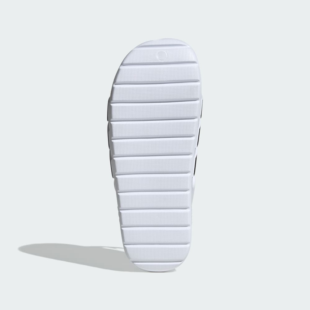 Сабо Adidas Adilette Clog 2.0, цвет Cloud White/Core Black/Gold Metallic — фото 3