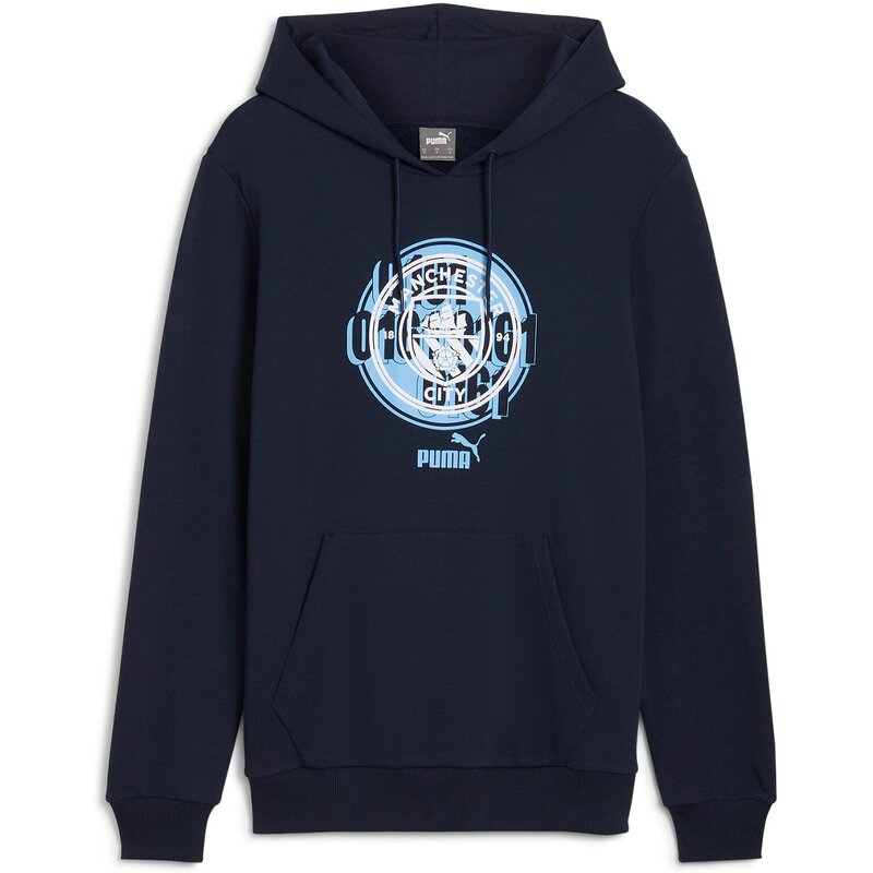 

Толстовка mcfc ftblculture hoodie Puma, синий