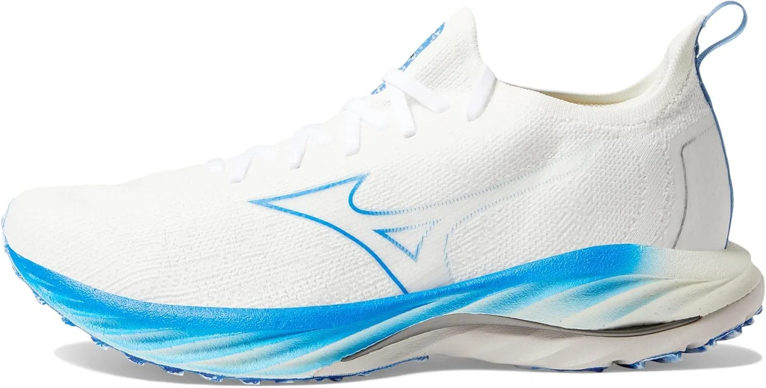 Женские беговые кроссовки Mizuno Wave Inspire 18, Undyed Peace Blue — фото 4