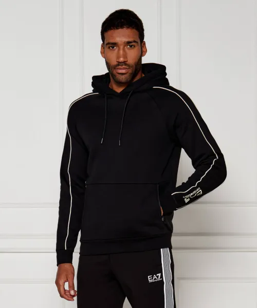 

Толстовка Regular fit Ea7, черный