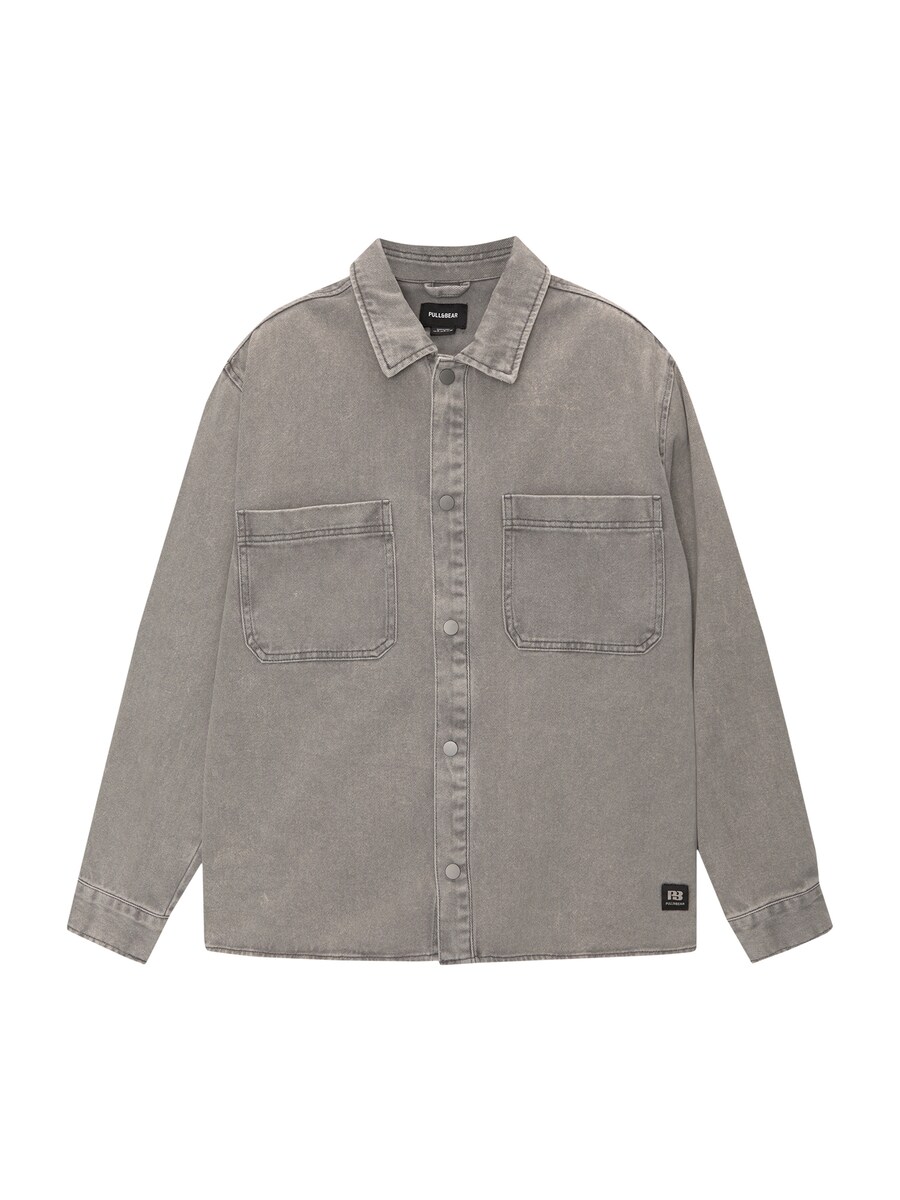 

Межсезонная куртка Pull&Bear, серый деним