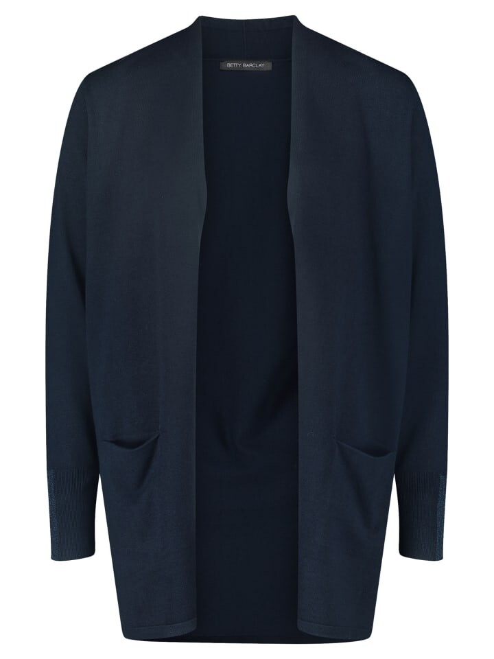 

Кардиган Betty Barclay Feinstrickjacke, темно-синий