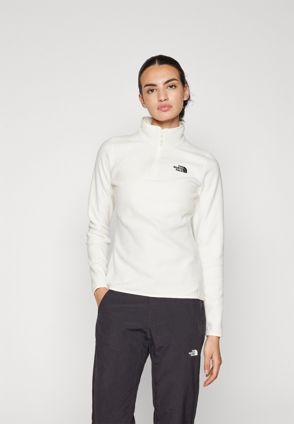 

Флисовый свитер GLACIER ZIP The North Face, кремовый