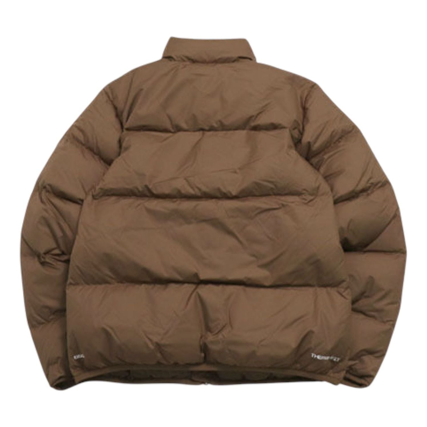 Куртка Nike Sportswear Club Therma-FIT Puffer Jacket 'Mosswood Brown White' — фото 2