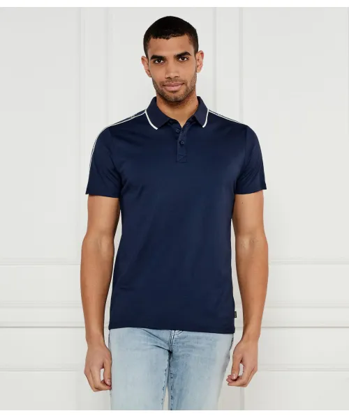 

Футболка поло Slim fit Guess Jeans, синий