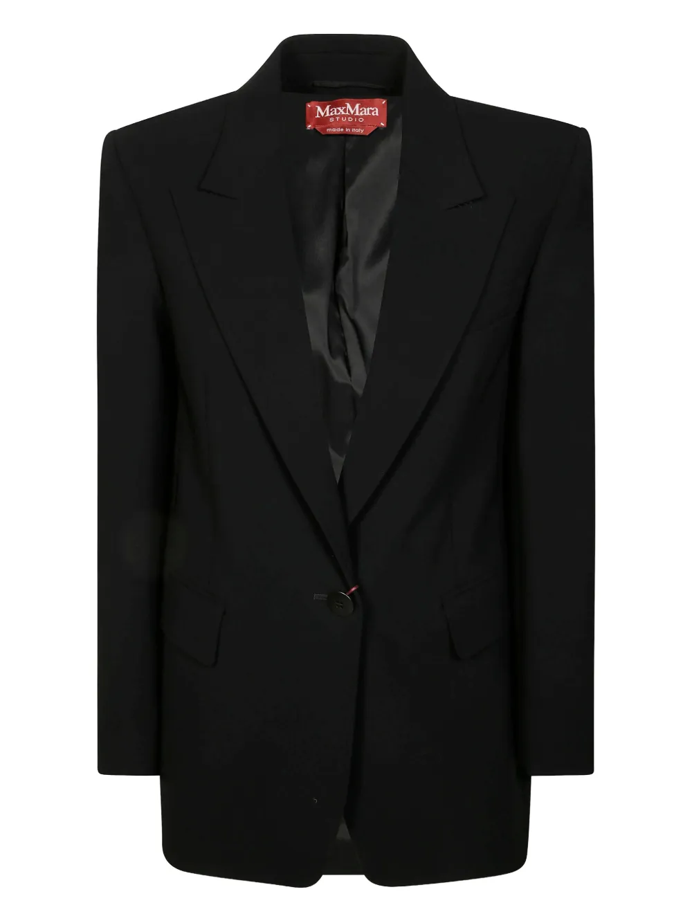

Однобортный пиджак MAX MARA, черный