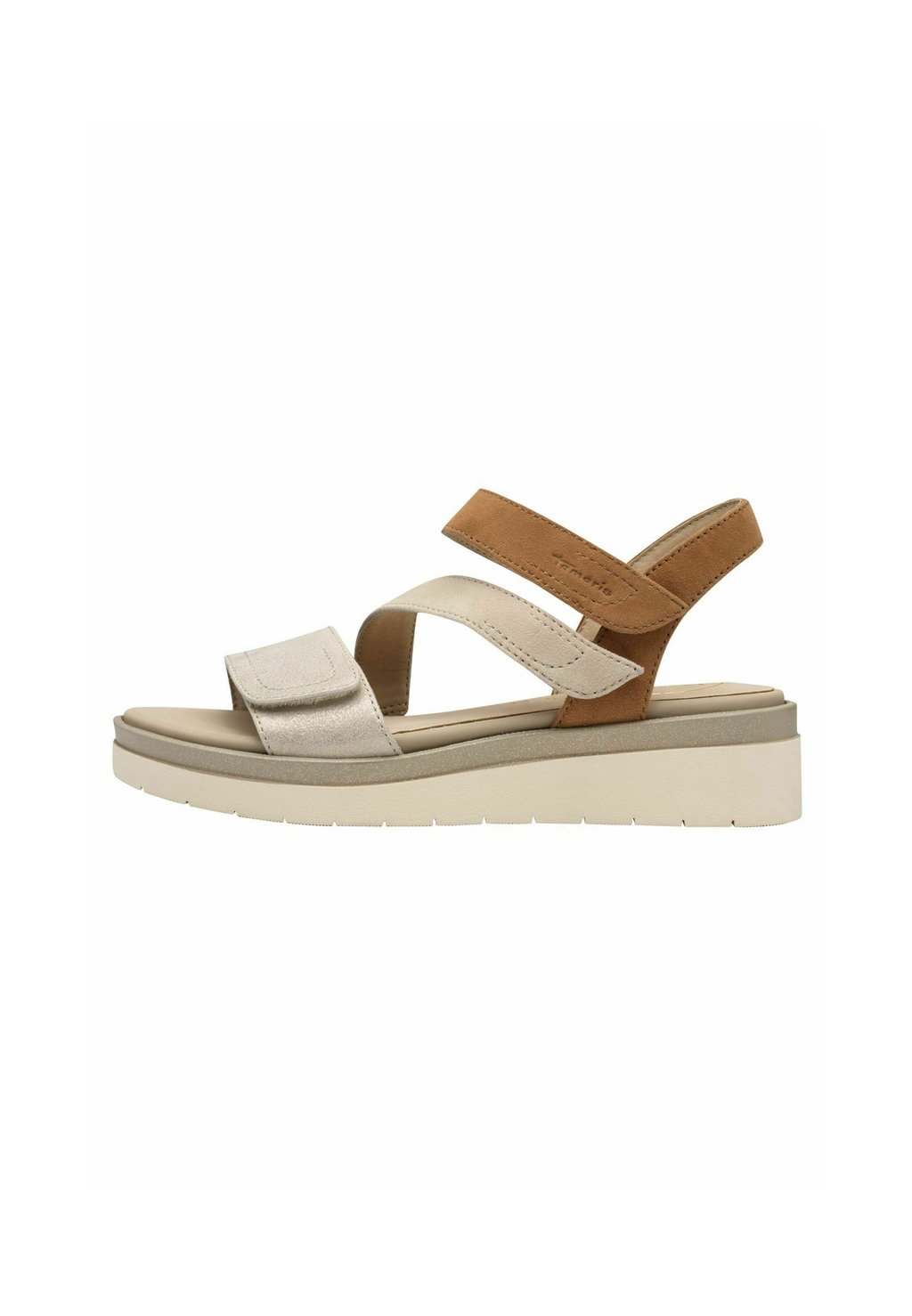 Босоножки на танкетке Platform sandals Tamaris, коричневый — фото 2
