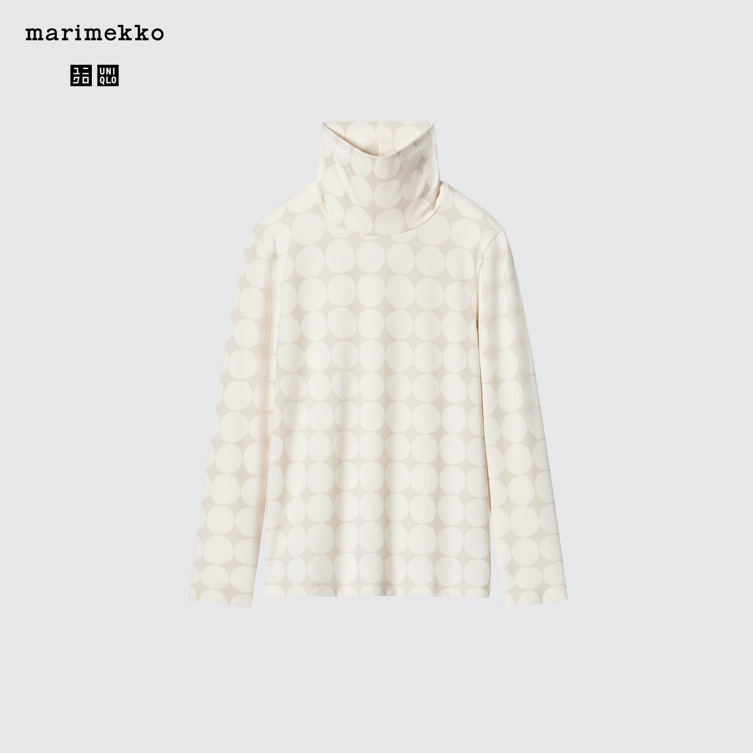 

Водолазка с длинным рукавом UNIQLO Heattech, светло-серый