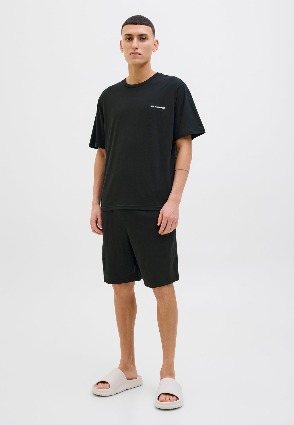 

Пижама JACEVEREST SET RUNDHALSAUSSCHNITT - Pyjama set Jack & Jones, черный