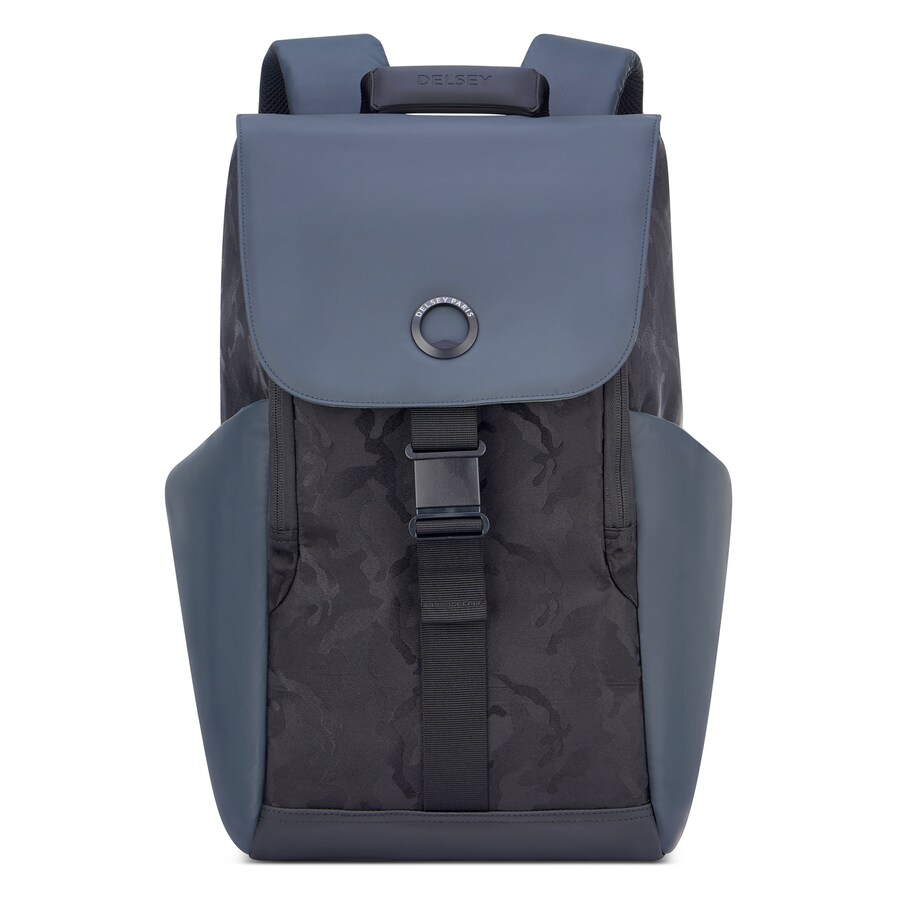 

Рюкзак Delsey Paris Backpack Securflap, цвет Dusty blue/Grey