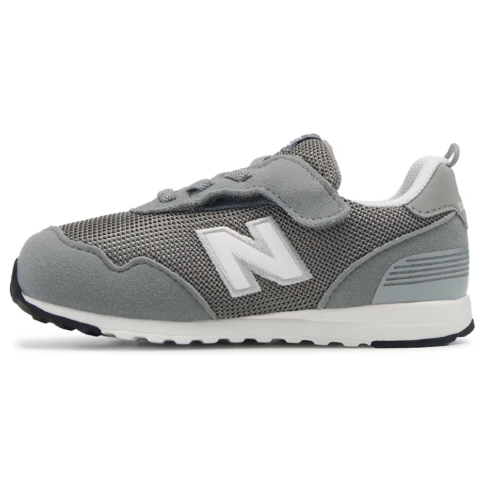 Детские ретро-кроссовки 515 toddler от New Balance, grey/white — фото 3