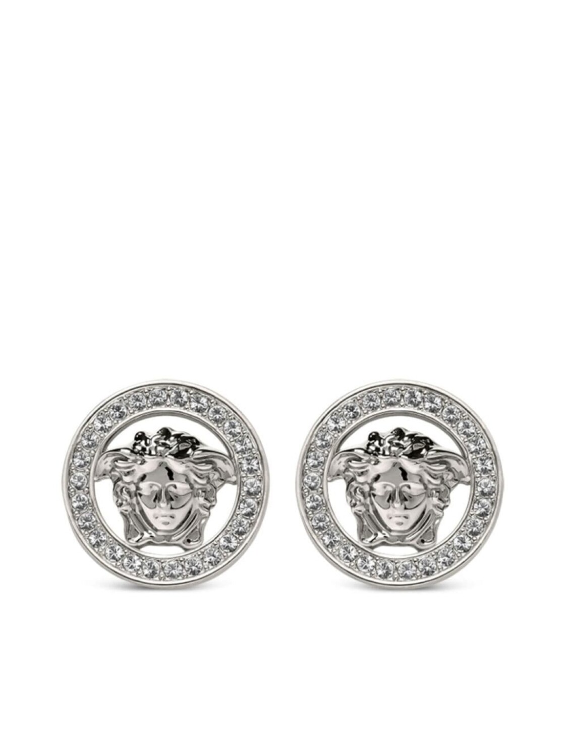 

Серьги с декором Medusa Versace, серебряный
