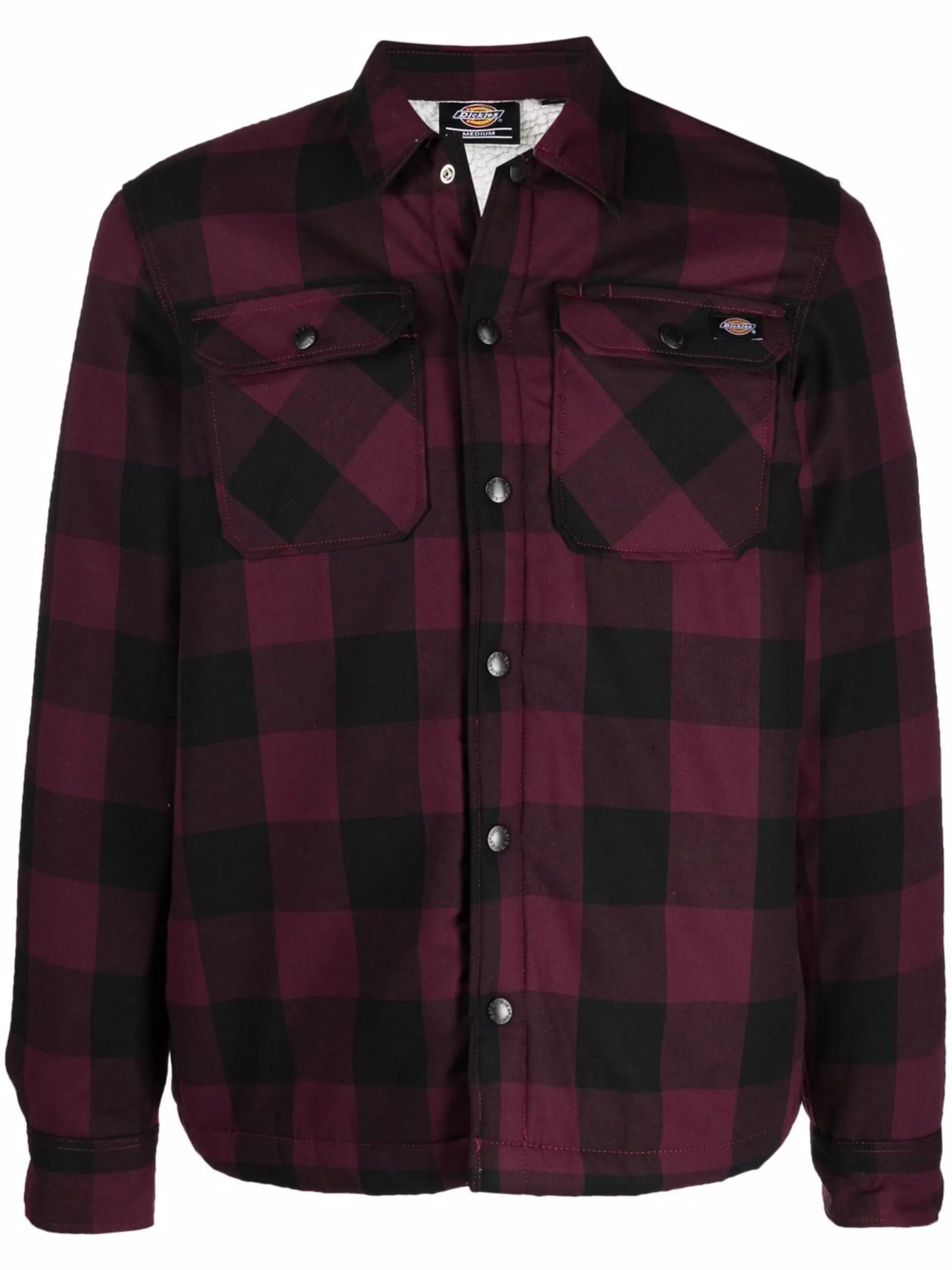 

Куртка Sacramento в клетку Dickies Construct, черный