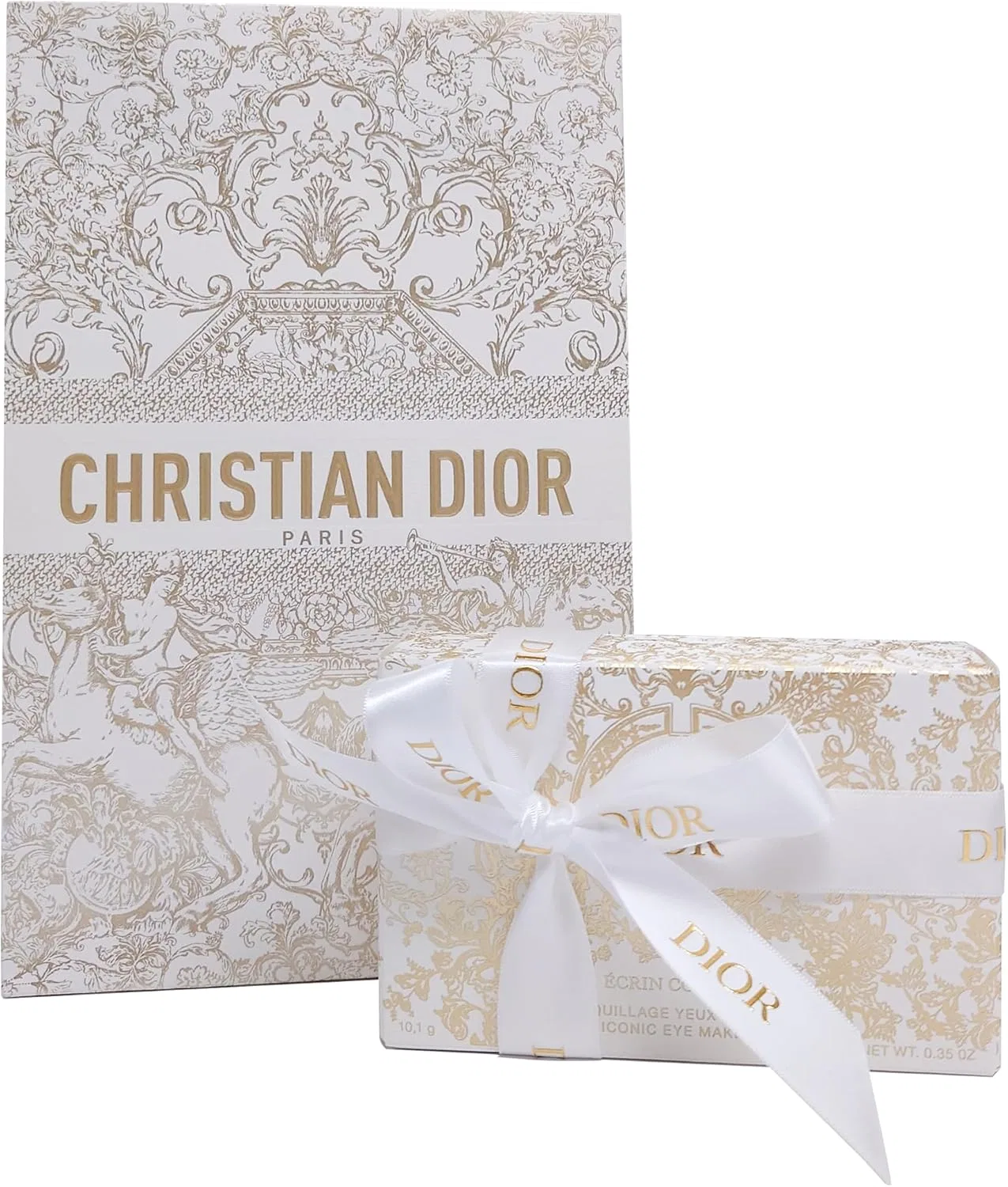 Палетка теней для век Dior 5 цветов 10.1 г Glitter Gold, Satin Red, Velvet Brown — фото 4