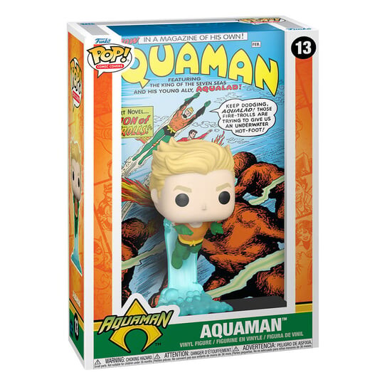 

Funko POP! Обложка комикса, коллекционная фигурка, DC-Aquaman, Серый, Funko POP! Обложка комикса, коллекционная фигурка, DC-Aquaman