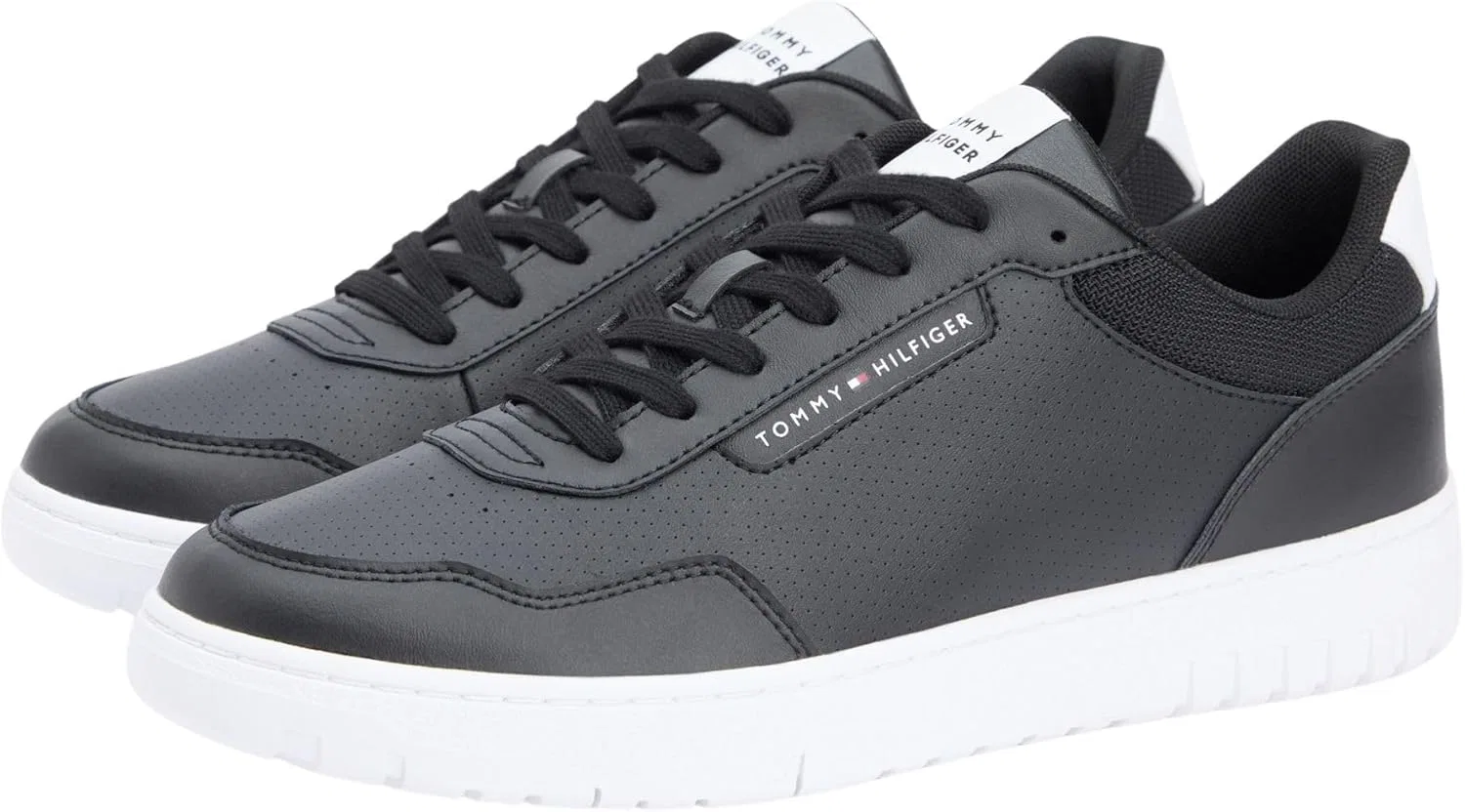 Мужские низкие кроссовки Tommy Hilfiger Basket Core Lite LTH Fm0fm05868, Black — фото 3