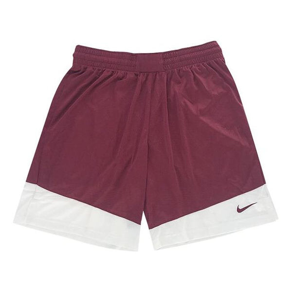 

Шорты quick-dry basketball causual sports short pant male red Nike, красный