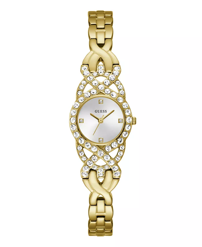 

Женские аналоговые часы с золотистым покрытием, сталь, 23 мм GUESS