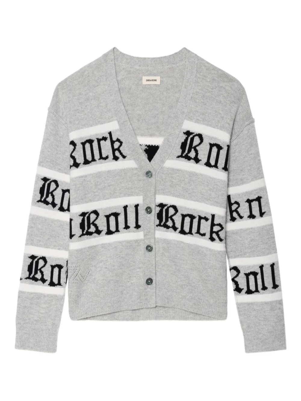 

Кардиган в полоску Zadig&Voltaire, серый