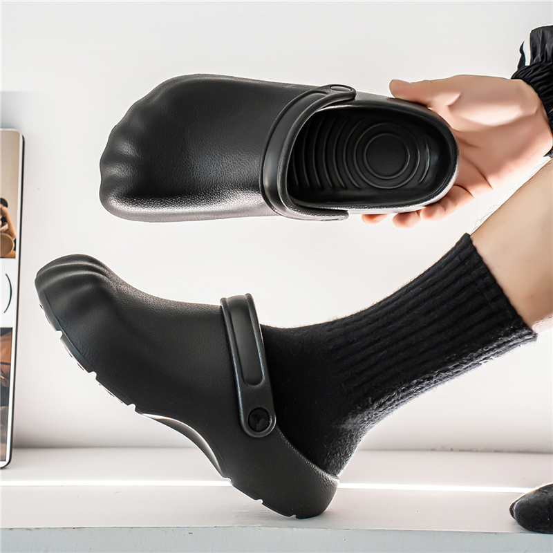 Сандалии Teenagers Abrasion Resistant Waterproof Slip Resistant Kids' Sports & Outdoors Slippers Kung Fu partners, хаки — фото 4