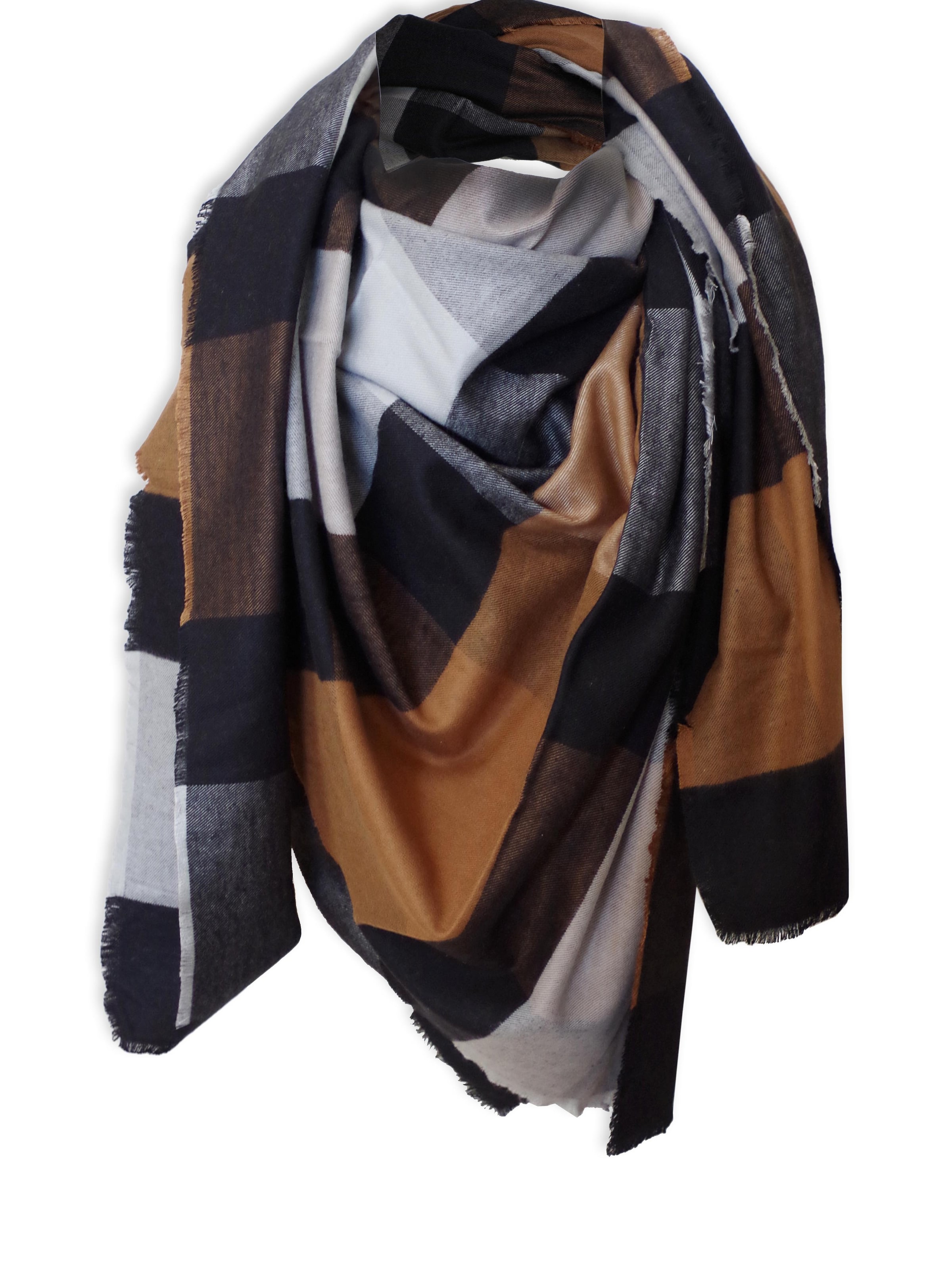 

Posh Gear Шарф 'Grandeseta' в черном цвете