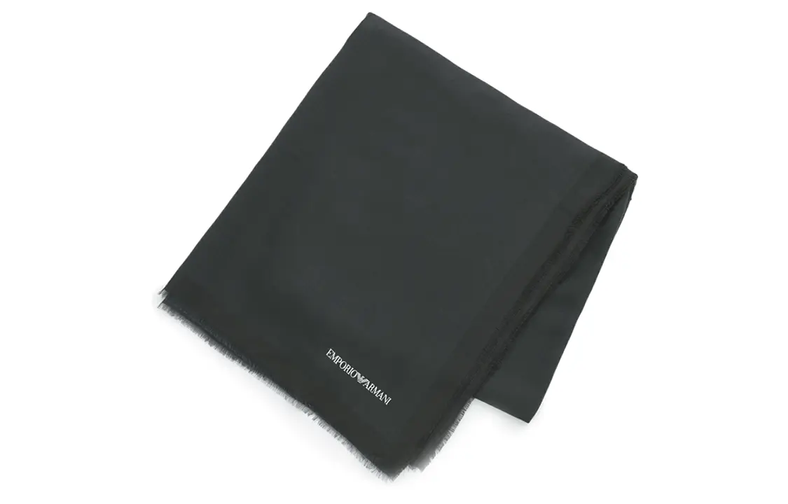 

EMPORIO ARMANI Вязаный шарф мужской серый, Gray