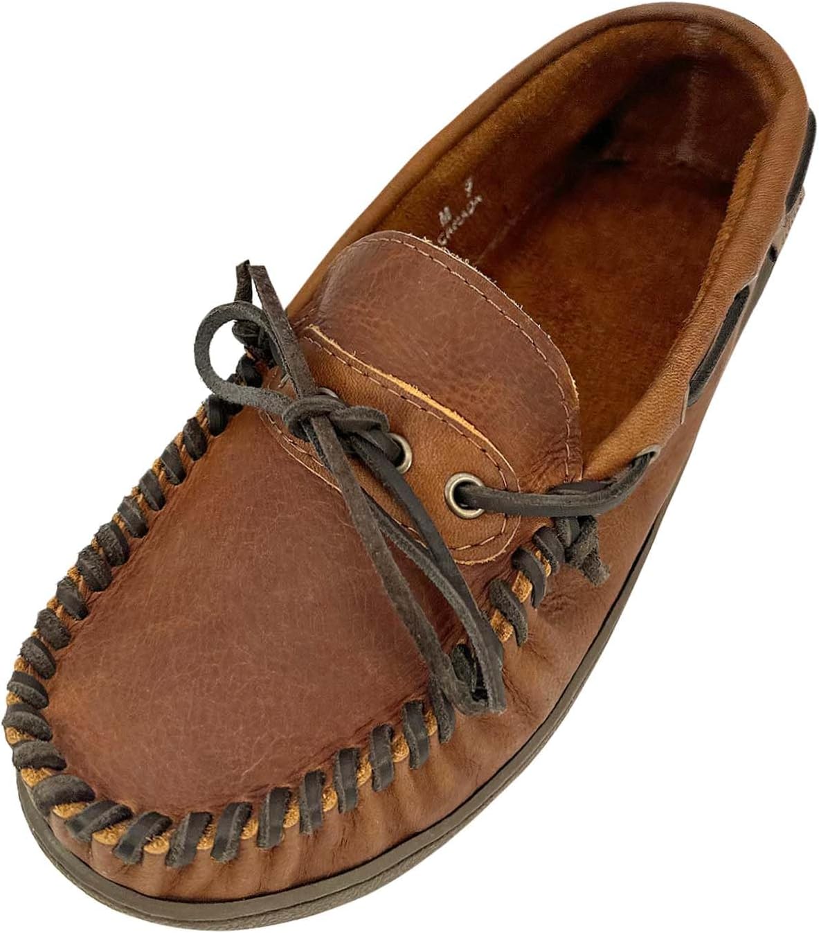 

Мужские широкие кожаные мокасины Laurentian Chief, Peanut