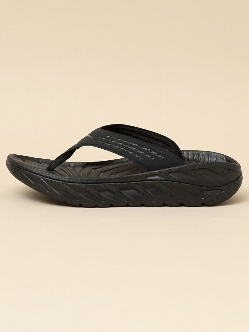 Сандалии HOKA ONEONE: ФЛИП ДЛЯ ВОССТАНОВЛЕНИЯ ORA Ships Men, black — фото 3