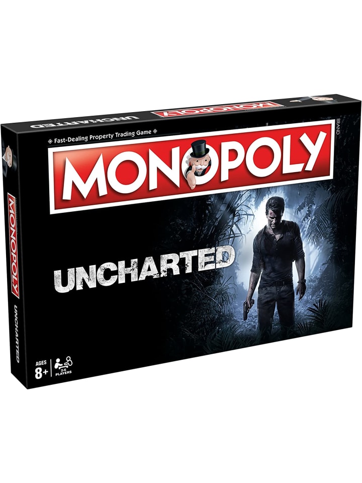 

Winning Moves Монополия - Неизведанное (английская версия) настольная игра в черном цвете