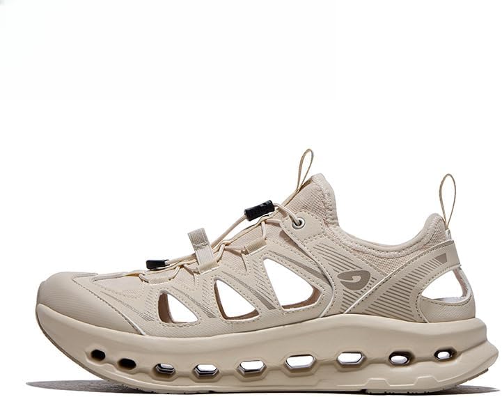 

Унисекс водные походные туфли 2025, быстро сохнущие сандалии для мужчин и женщин, противоскользящие обувь для походов по рекам Generic, белый