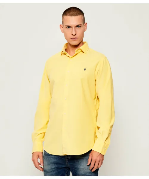 

Вельветовая рубашка Custom fit Polo Ralph Lauren, желтый