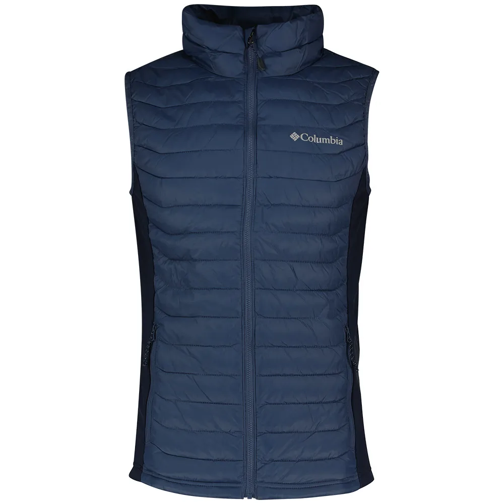 

Жилет Columbia Powder Pass Hybrid, синий