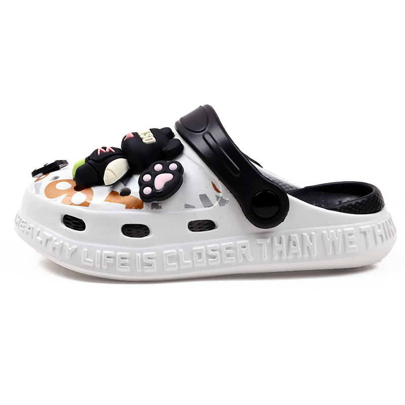 

Детские сандалии с влагоотводящими свойствами для детей от 3 до 7 лет FIRS Kids, белый/черный