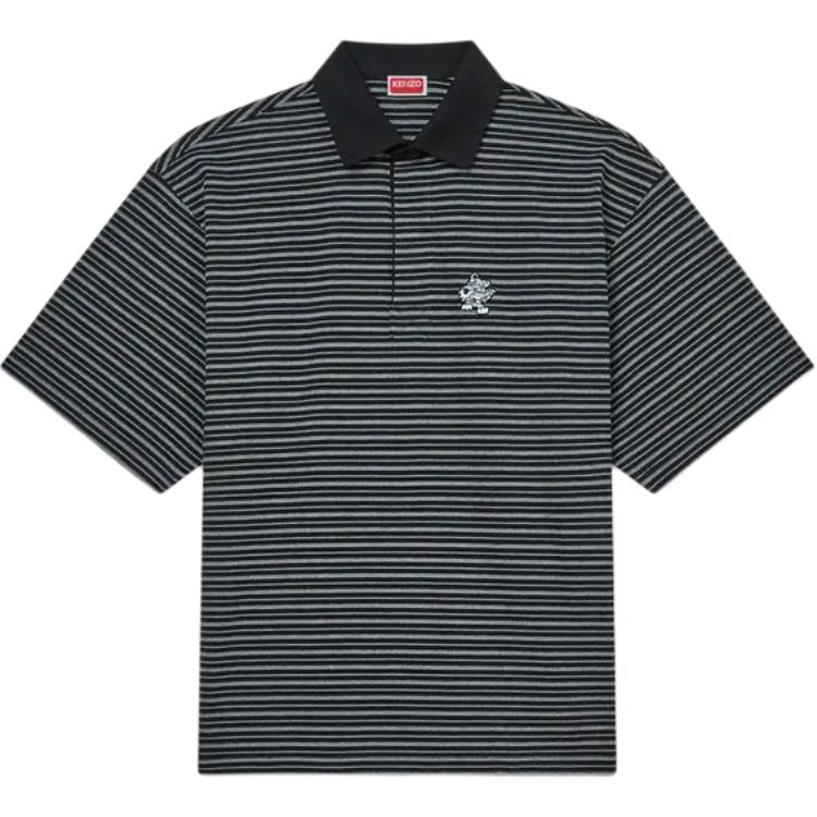 

KENZO Футболка-поло Verdy SS25 мужская black, Черный, KENZO Футболка-поло Verdy SS25 мужская black