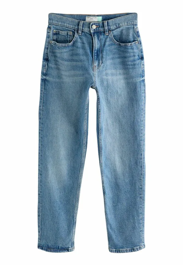 Удобные эластичные джинсы-колонны зауженного кроя Next, Mid Blue Denim