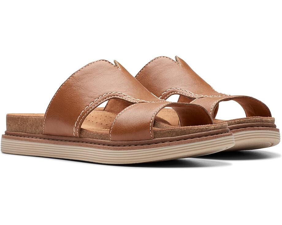 Сандалии Clarks Arwell Walk, цвет Tan Leather
