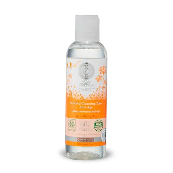 

Очищающий тонер Tónico Limpiador Anti-Age Natura Siberica, 200 ml