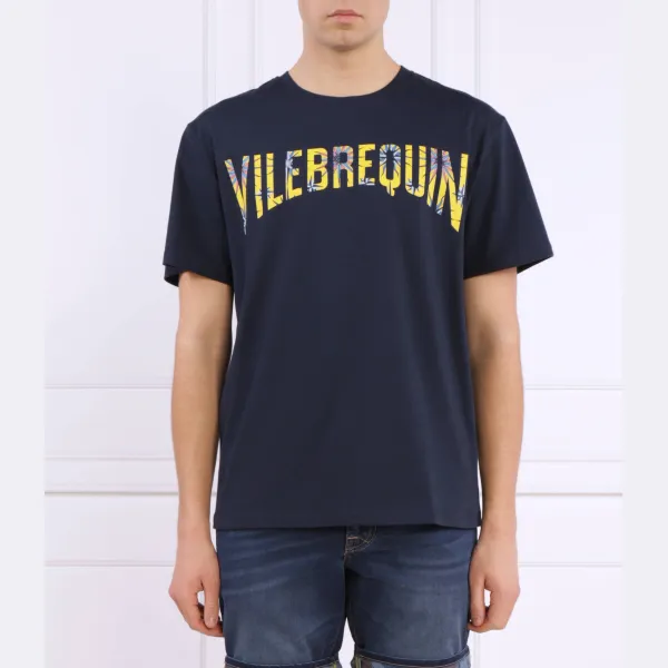 

Футболка стандартного кроя Vilebrequin, синий
