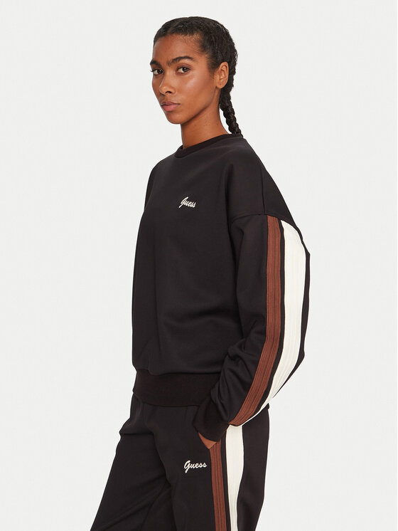 

Свитшот relaxed fit V5BQ03 KCX22 Guess, черный