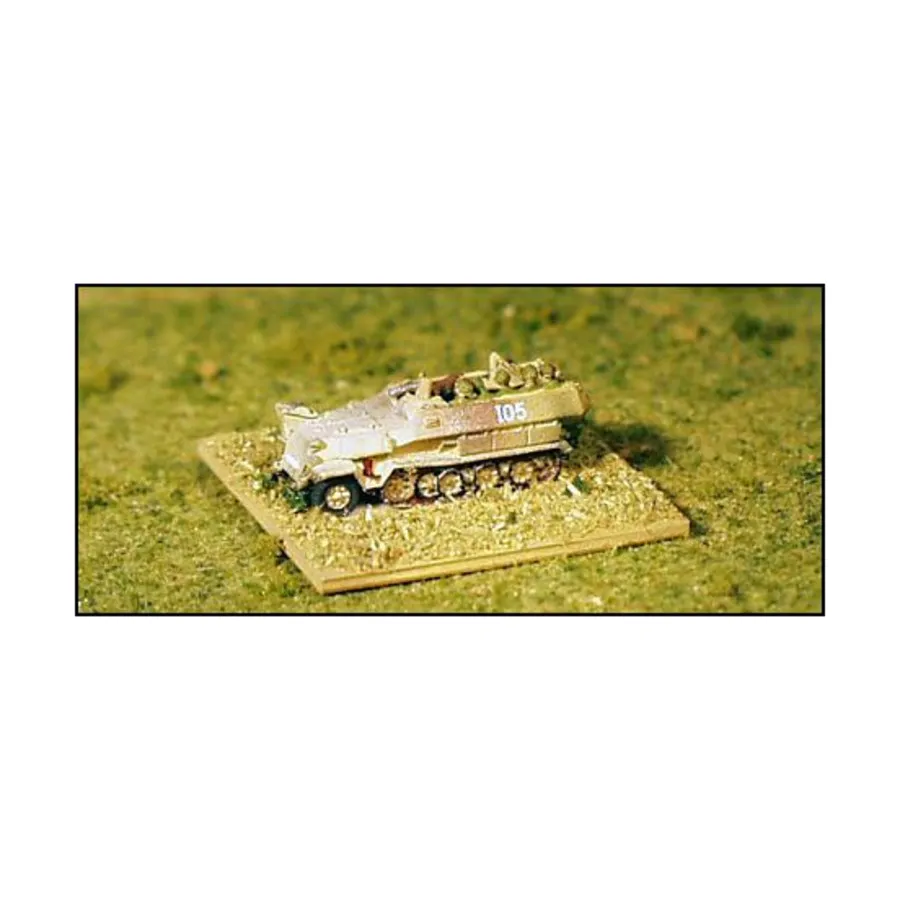 

SdKfz 251/C 3 и 11, WWII Micro Armour - Germany - Halftracks (1:285)