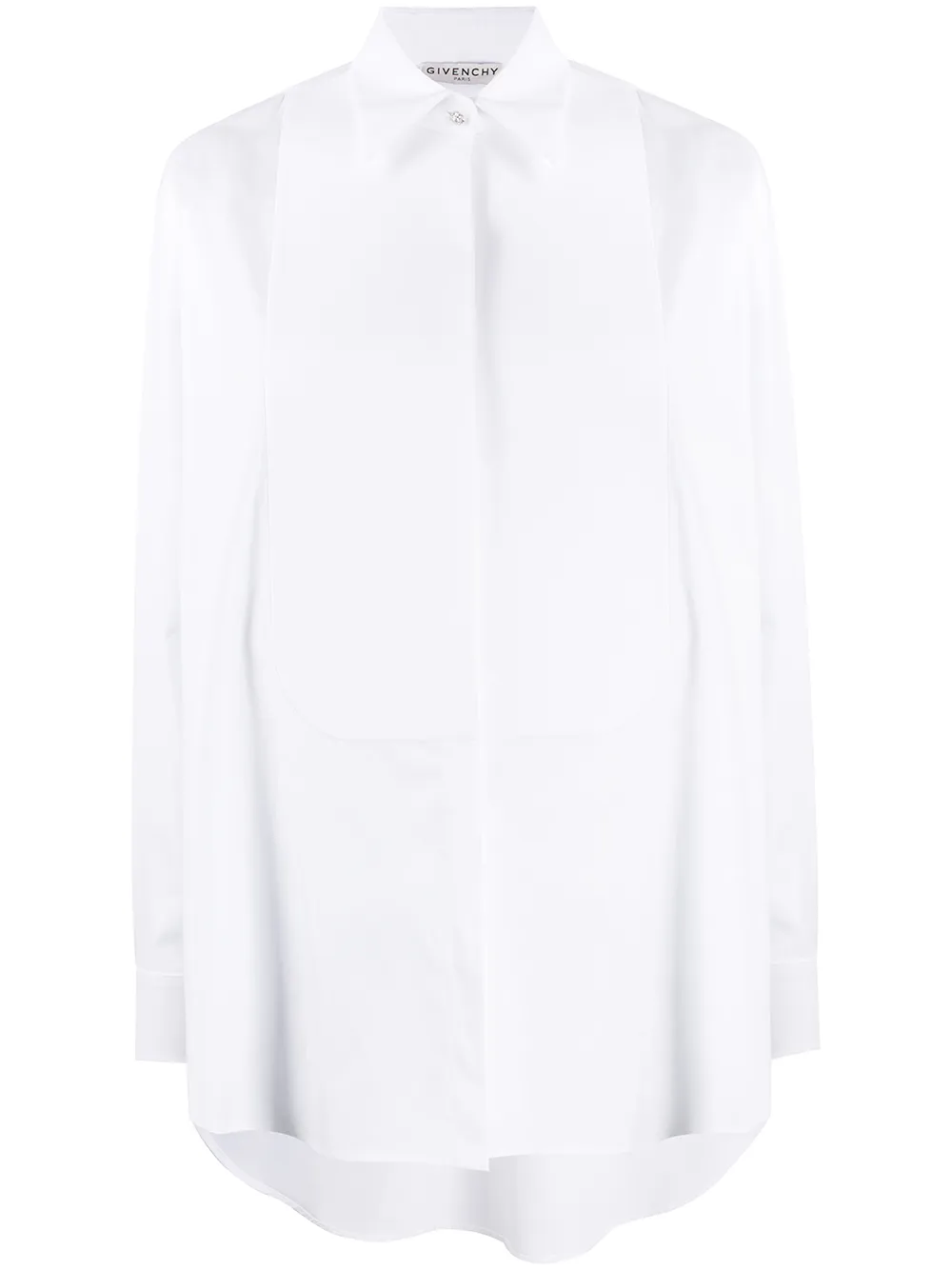 

Рубашка на пуговицах с длинными рукавами Givenchy, белый