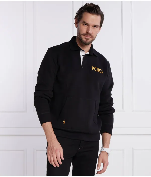 Толстовка Loose fit Polo Ralph Lauren, черный — фото 3