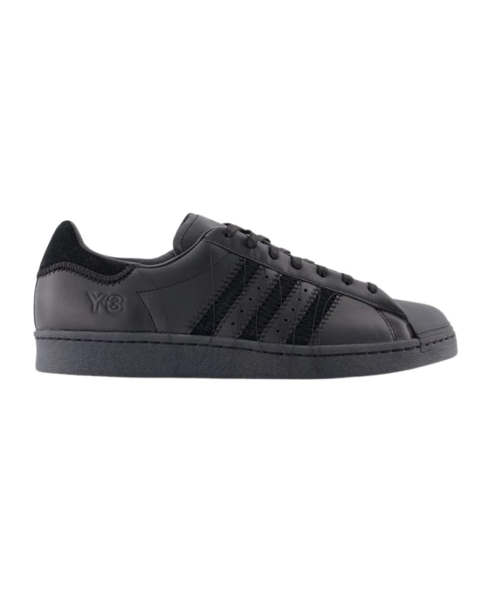 

Классические кожаные кроссовки Y-3, черный