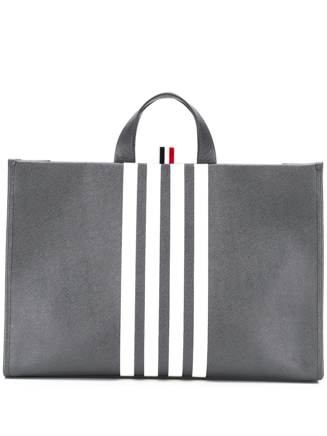 

Thom Browne сумка-тоут с полосками, серый